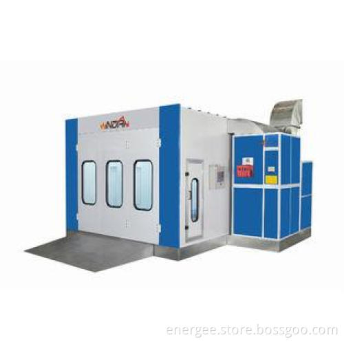 0.426mm Wall Panel Down Draft Spray Booth , 7.5kw Exhaust F